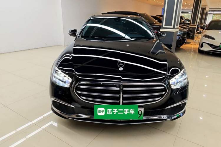 Used Mercedes-Benz E-Class New Energy 2023 E 350 e L Plug-in Hybrid Sedan Front