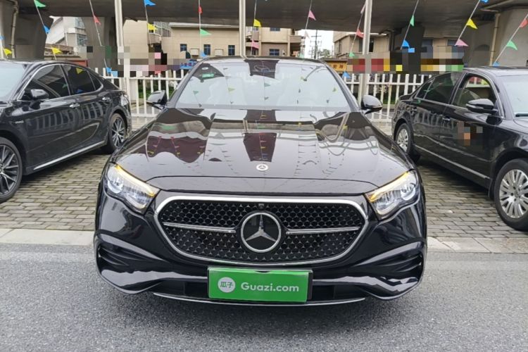 Used Mercedes-Benz E-Class New Energy 2023 E 350 e L Plug-in Hybrid Sports Sedan Front