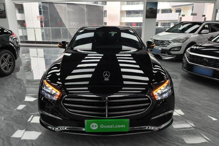 Used Mercedes-Benz E-Class New Energy 2023 E 350 e L Plug-in Hybrid Sedan Front