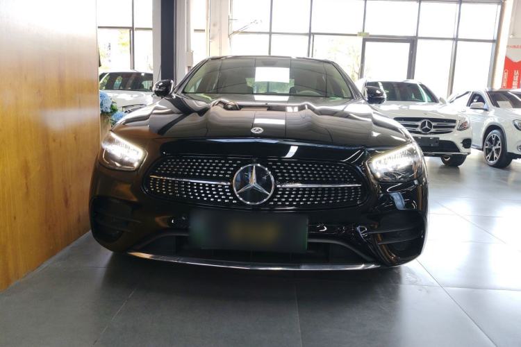 Used Mercedes-Benz E-Class New Energy 2023 E 350 e L Plug-in Hybrid Sports Sedan Front