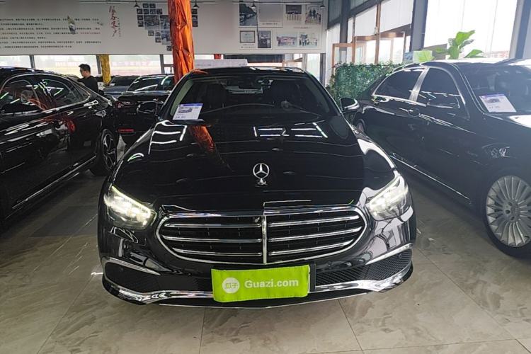 Used Mercedes-Benz E-Class New Energy 2023 E 350 e L Plug-in Hybrid Sedan Front