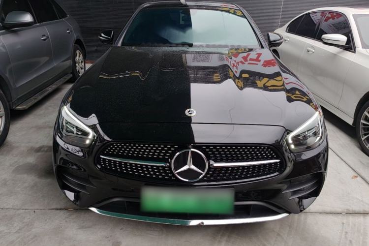 Used Mercedes-Benz E-Class New Energy 2023 E 350 e L Plug-in Hybrid Sports Sedan Front