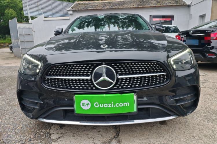 Used Mercedes-Benz E-Class New Energy 2023 E 350 e L Plug-in Hybrid Sports Sedan Front