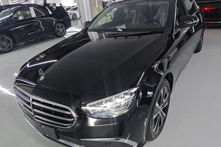 Used Mercedes-Benz E-Class New Energy 2023 E 350 e L Plug-in Hybrid Sedan Front