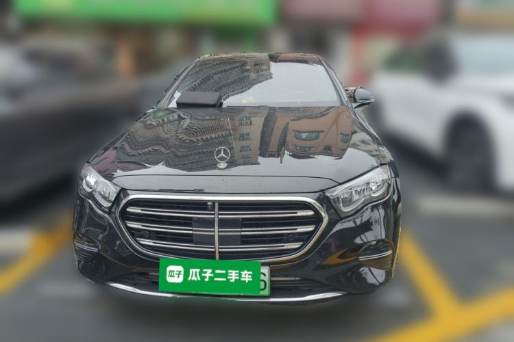 Used Mercedes-Benz E-Class New Energy 2023 E 350 e L Plug-in Hybrid Sedan Front