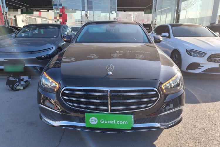 Used Mercedes-Benz E-Class New Energy 2023 E 350 e L Plug-in Hybrid Sedan Front