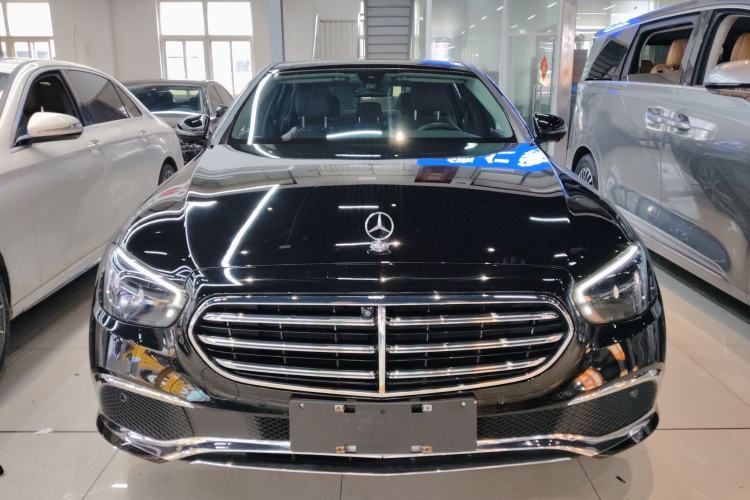 Used Mercedes-Benz E-Class New Energy 2023 E 350 e L Plug-in Hybrid Sedan Front