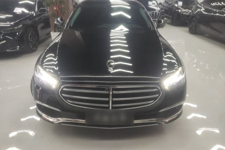 Used Mercedes-Benz E-Class New Energy 2023 E 350 e L Plug-in Hybrid Sedan Front