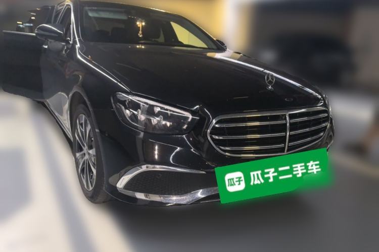 Used Mercedes-Benz E-Class New Energy 2023 E 350 e L Plug-in Hybrid Sedan Front Right 45 Deg