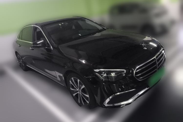 Used Mercedes-Benz E-Class New Energy 2023 E 350 e L Plug-in Hybrid Sedan Front Right 45 Deg