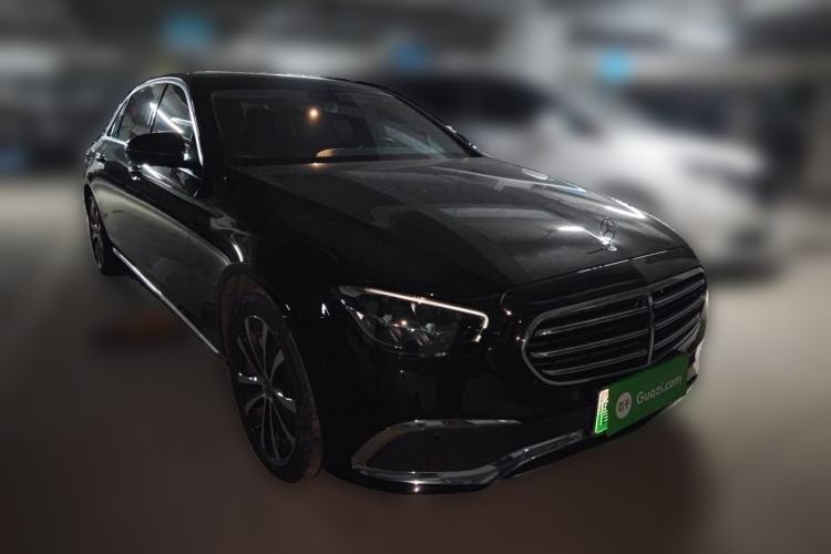 Used Mercedes-Benz E-Class New Energy 2023 E 350 e L Plug-in Hybrid Sedan Front Right 45 Deg