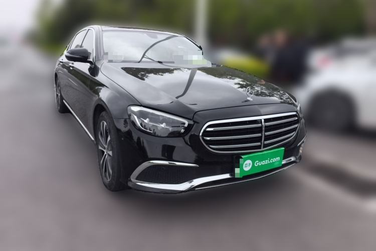 Used Mercedes-Benz E-Class New Energy 2023 E 350 e L Plug-in Hybrid Sedan Front Right 45 Deg