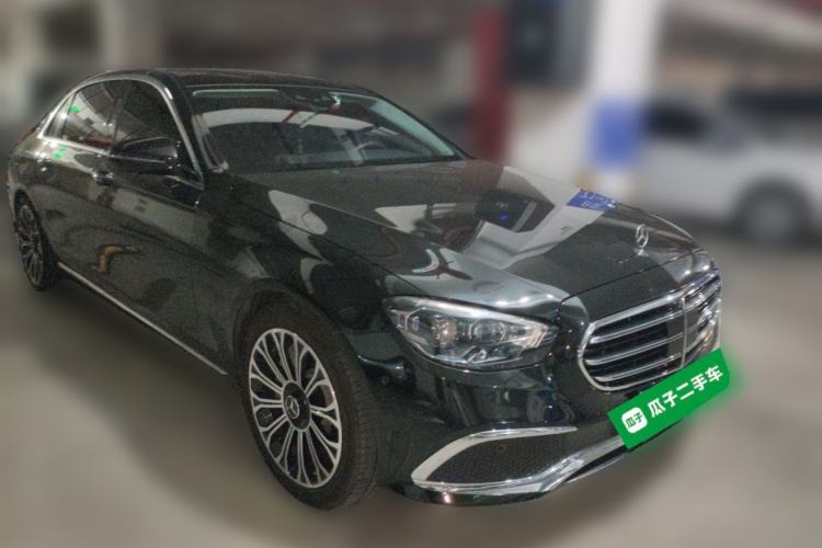 Used Mercedes-Benz E-Class New Energy 2023 E 350 e L Plug-in Hybrid Sedan Front Right 45 Deg