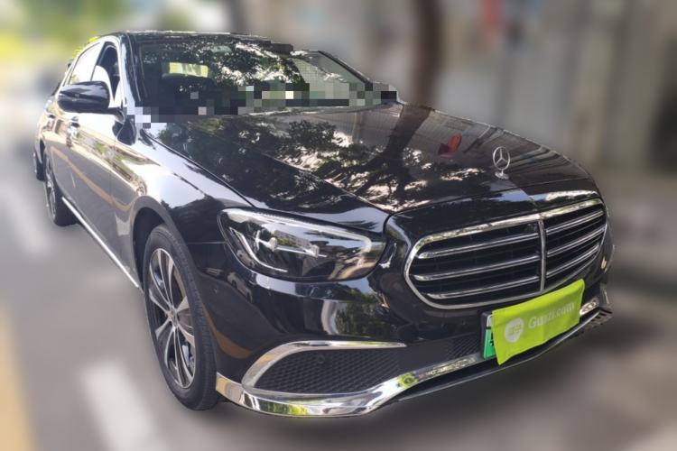 Used Mercedes-Benz E-Class New Energy 2023 E 350 e L Plug-in Hybrid Sedan Front Right 45 Deg