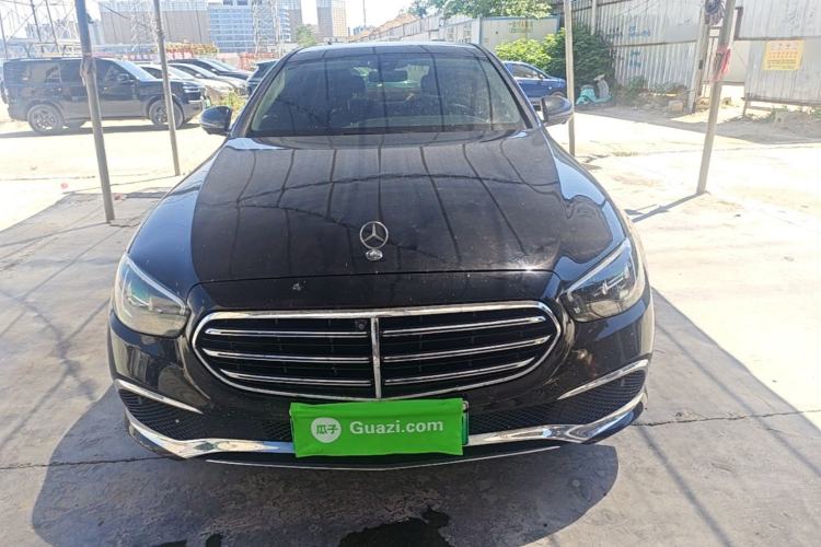 Used Mercedes-Benz E-Class New Energy 2023 E 350 e L Plug-in Hybrid Sedan Front
