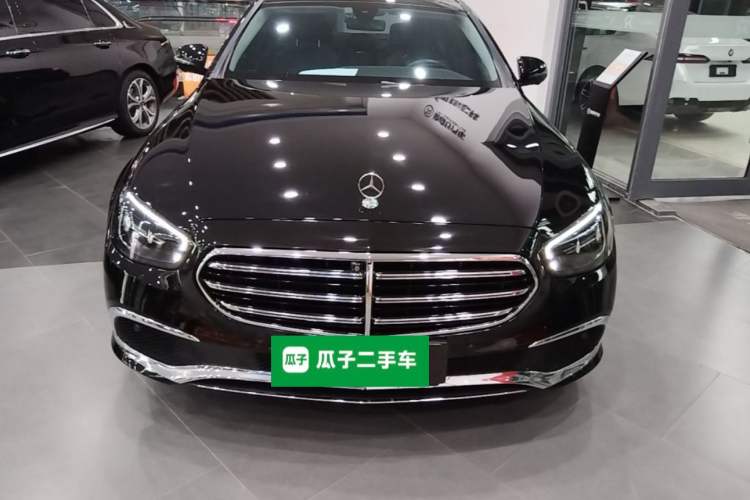 Used Mercedes-Benz E-Class New Energy 2023 E 350 e L Plug-in Hybrid Sedan Front