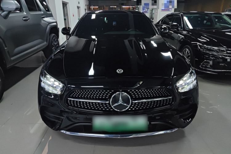Used Mercedes-Benz E-Class New Energy 2023 E 350 e L Plug-in Hybrid Sedan Front