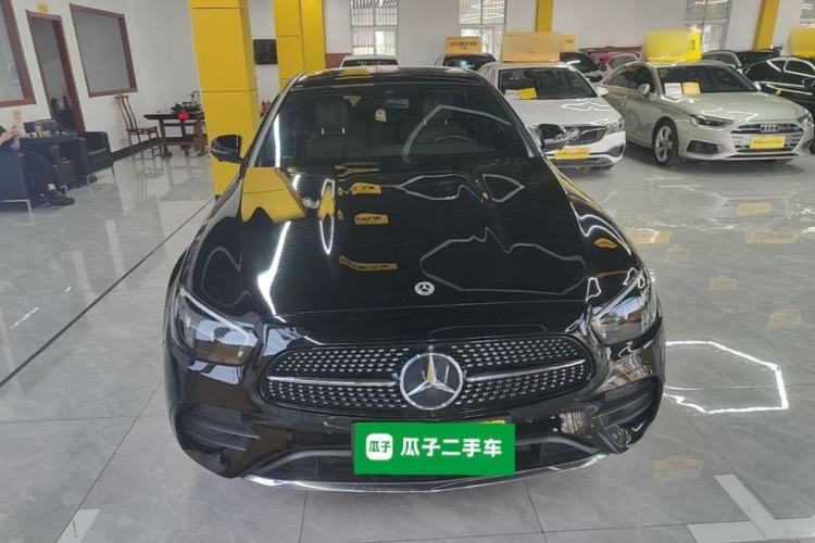 Used Mercedes-Benz E-Class New Energy 2023 E 350 e L Plug-in Hybrid Sports Sedan Front