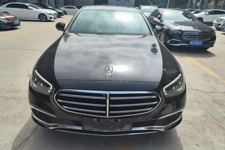 Used Mercedes-Benz E-Class New Energy 2023 E 350 e L Plug-in Hybrid Sedan Front