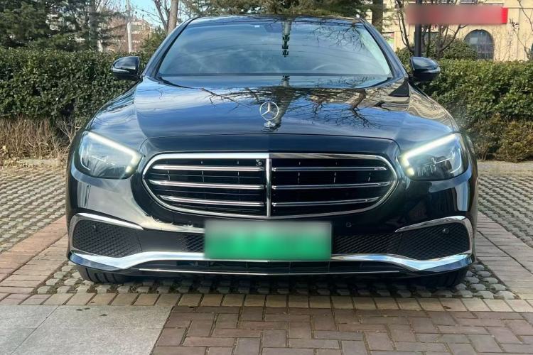 Used Mercedes-Benz E-Class New Energy 2023 E 350 e L Plug-in Hybrid Sedan Front