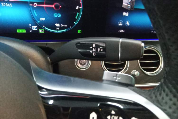 Used Mercedes-Benz E-Class New Energy 2023 E 350 e L Plug-in Hybrid Sports Sedan Gear Lever