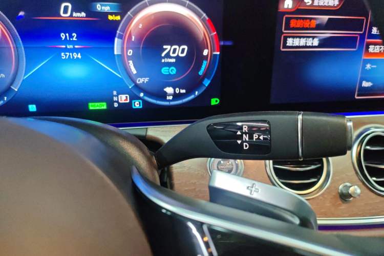 Used Mercedes-Benz E-Class New Energy 2023 E 350 e L Plug-in Hybrid Sedan Gear Lever