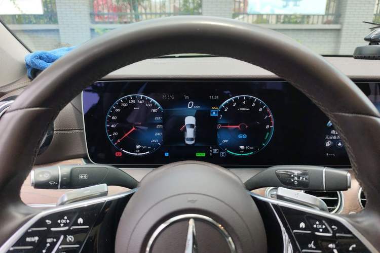 Used Mercedes-Benz E-Class New Energy 2023 E 350 e L Plug-in Hybrid Sedan Instrument Cluster