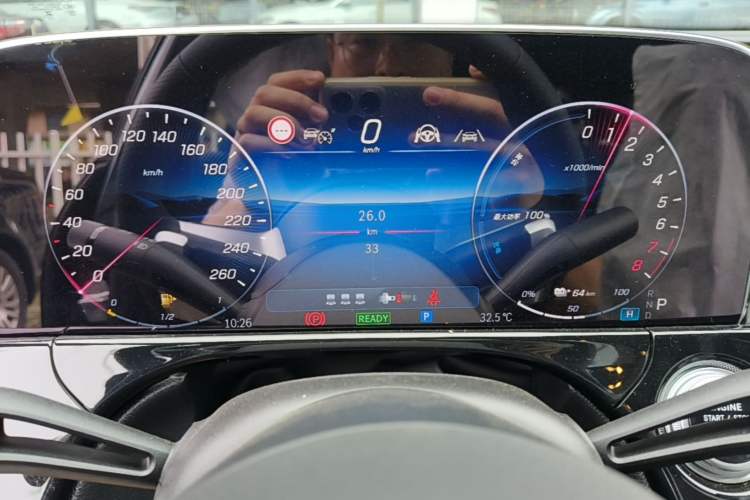 Used Mercedes-Benz E-Class New Energy 2023 E 350 e L Plug-in Hybrid Sports Sedan Instrument Cluster