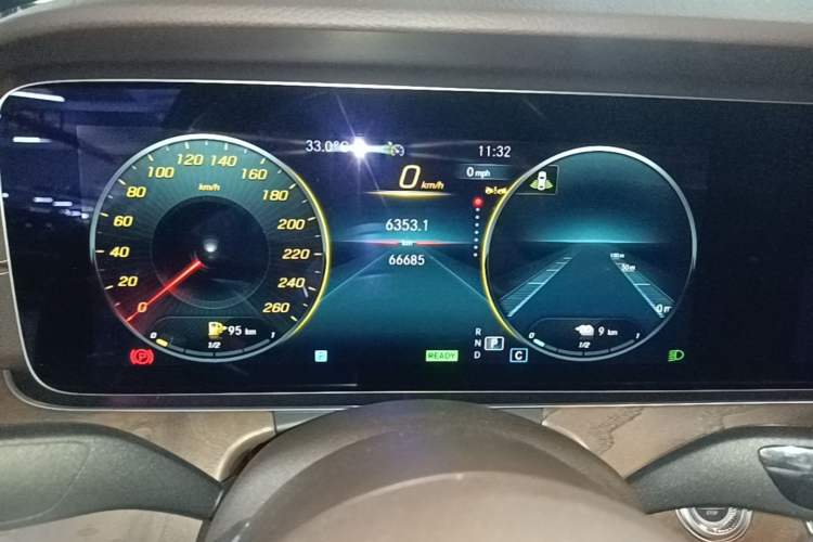 Used Mercedes-Benz E-Class New Energy 2023 E 350 e L Plug-in Hybrid Sedan Instrument Cluster
