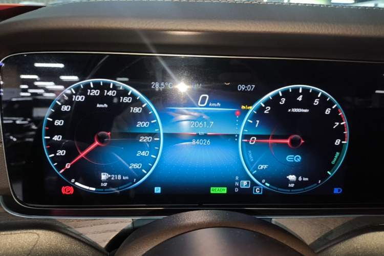Used Mercedes-Benz E-Class New Energy 2023 E 350 e L Plug-in Hybrid Sedan Instrument Cluster