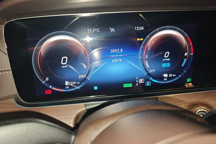 Used Mercedes-Benz E-Class New Energy 2023 E 350 e L Plug-in Hybrid Sedan Instrument Cluster