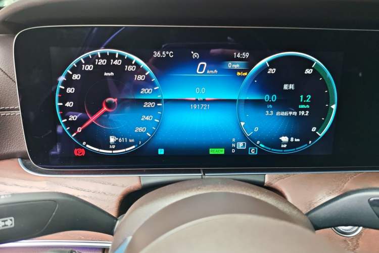 Used Mercedes-Benz E-Class New Energy 2023 E 350 e L Plug-in Hybrid Sedan Instrument Cluster