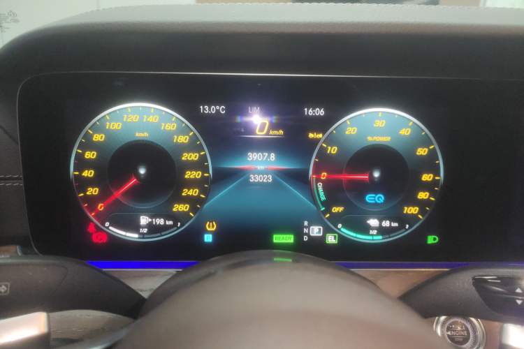 Used Mercedes-Benz E-Class New Energy 2023 E 350 e L Plug-in Hybrid Sedan Instrument Cluster