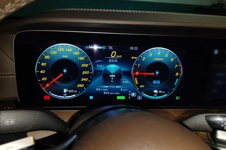 Used Mercedes-Benz E-Class New Energy 2023 E 350 e L Plug-in Hybrid Sedan Instrument Cluster
