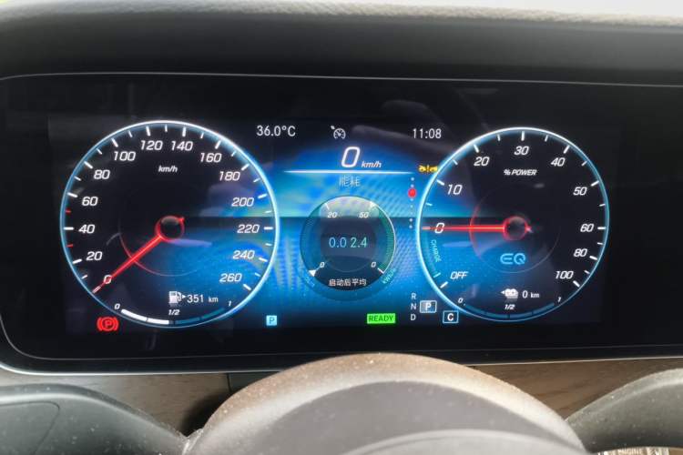 Used Mercedes-Benz E-Class New Energy 2023 E 350 e L Plug-in Hybrid Sedan Instrument Cluster