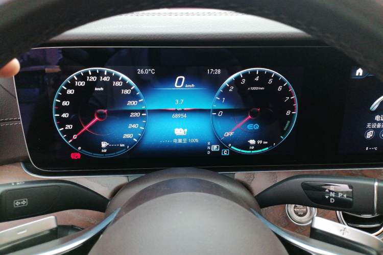 Used Mercedes-Benz E-Class New Energy 2023 E 350 e L Plug-in Hybrid Sedan Instrument Cluster