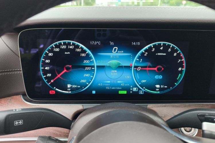 Used Mercedes-Benz E-Class New Energy 2023 E 350 e L Plug-in Hybrid Sedan Instrument Cluster