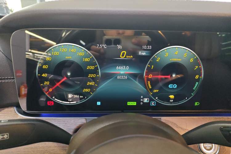 Used Mercedes-Benz E-Class New Energy 2023 E 350 e L Plug-in Hybrid Sports Sedan Instrument Cluster