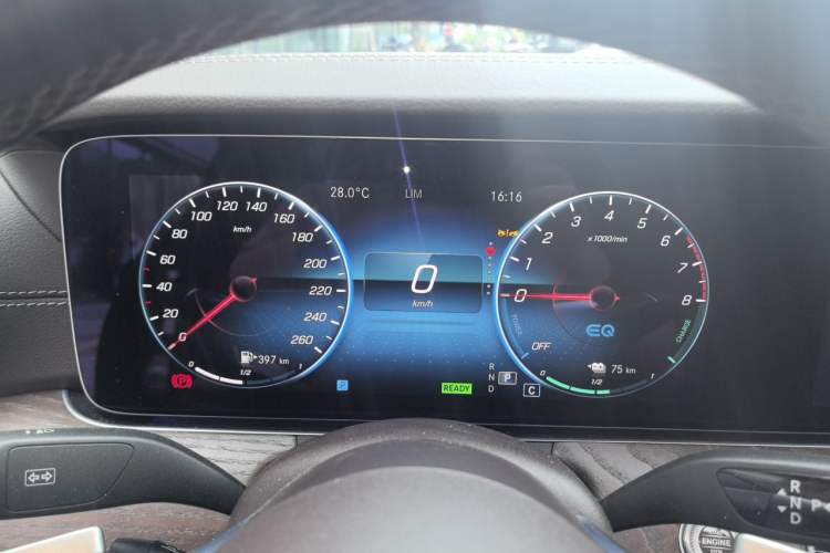 Used Mercedes-Benz E-Class New Energy 2023 E 350 e L Plug-in Hybrid Sedan Instrument Cluster