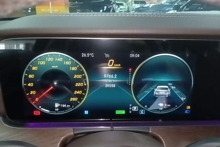 Used Mercedes-Benz E-Class New Energy 2023 E 350 e L Plug-in Hybrid Sedan Instrument Cluster