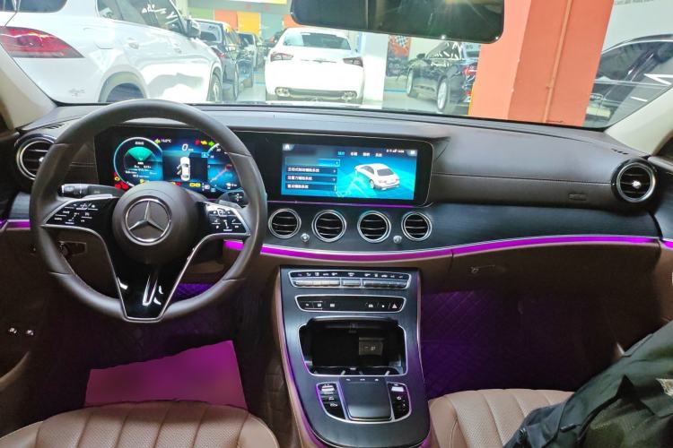 Used Mercedes-Benz E-Class New Energy 2023 E 350 e L Plug-in Hybrid Sedan Interior 2