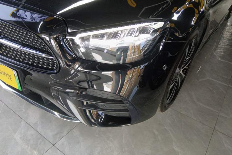 Used Mercedes-Benz E-Class New Energy 2023 E 350 e L Plug-in Hybrid Sports Sedan Left Front Headlight