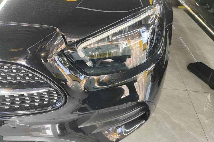 Used Mercedes-Benz E-Class New Energy 2023 E 350 e L Plug-in Hybrid Sports Sedan Left Front Headlight