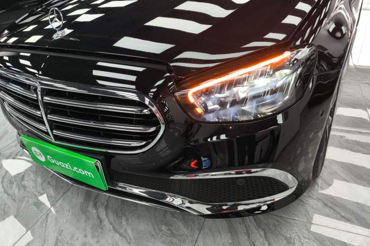 Used Mercedes-Benz E-Class New Energy 2023 E 350 e L Plug-in Hybrid Sedan Left Front Headlight