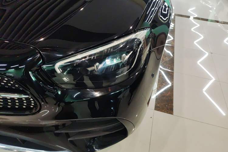 Used Mercedes-Benz E-Class New Energy 2023 E 350 e L Plug-in Hybrid Sports Sedan Left Front Headlight