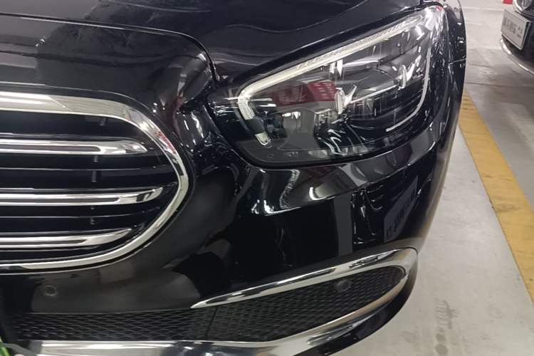 Used Mercedes-Benz E-Class New Energy 2023 E 350 e L Plug-in Hybrid Sedan Left Front Headlight