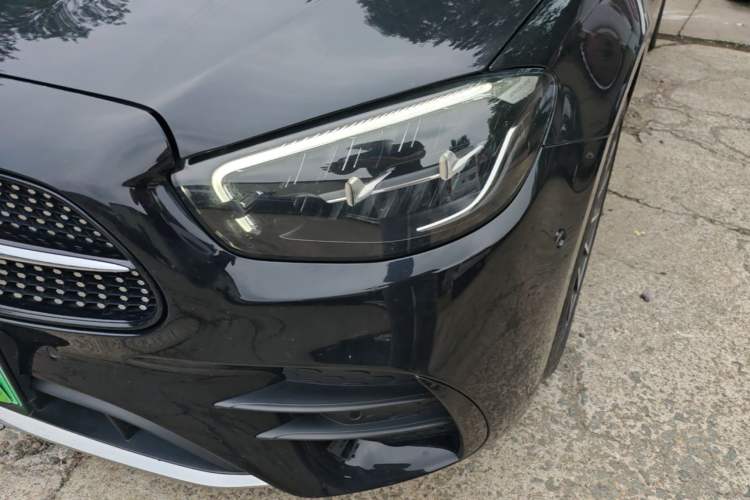 Used Mercedes-Benz E-Class New Energy 2023 E 350 e L Plug-in Hybrid Sports Sedan Left Front Headlight