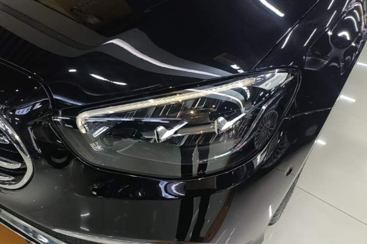 Used Mercedes-Benz E-Class New Energy 2023 E 350 e L Plug-in Hybrid Sedan Left Front Headlight
