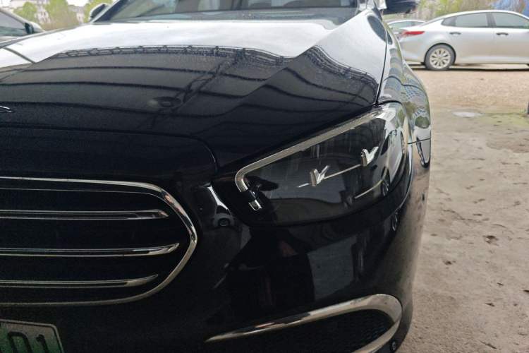 Used Mercedes-Benz E-Class New Energy 2023 E 350 e L Plug-in Hybrid Sedan Left Front Headlight