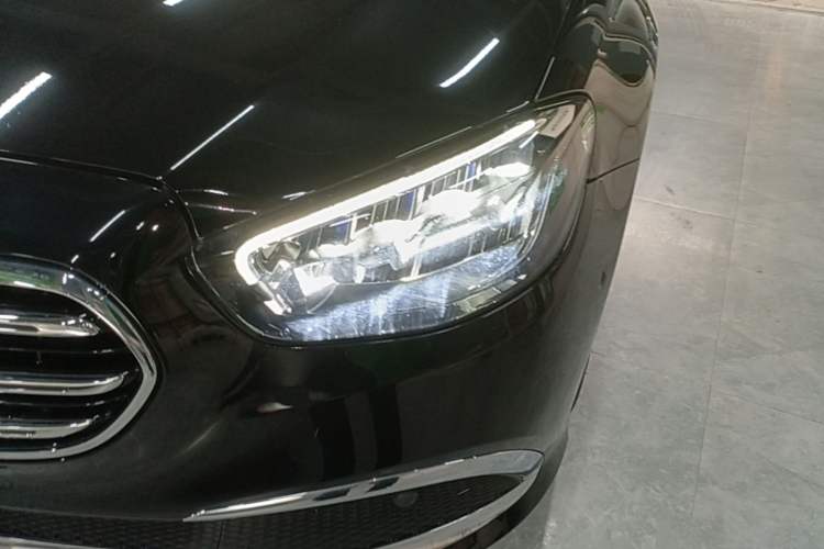 Used Mercedes-Benz E-Class New Energy 2023 E 350 e L Plug-in Hybrid Sedan Left Front Headlight